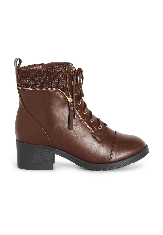 WIDE FIT Rita Ankle Boot image number 1