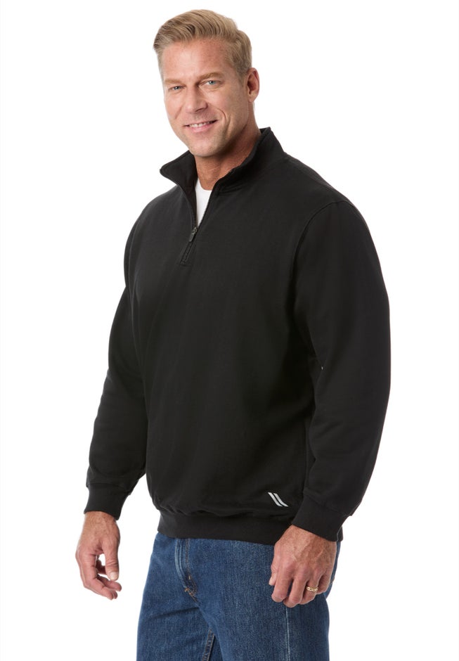 Quarter Zip-Front Wicking Fleece Jacket image number 2