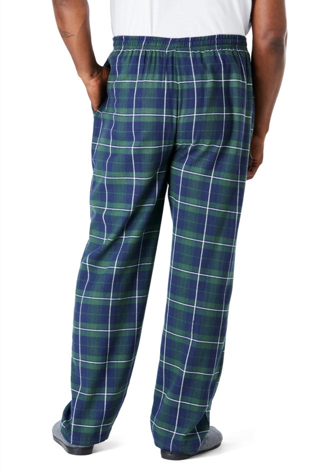 Flannel Plaid Pajama Pants image number 2