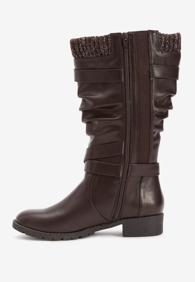 The Eden Wide Calf Boot image number 3