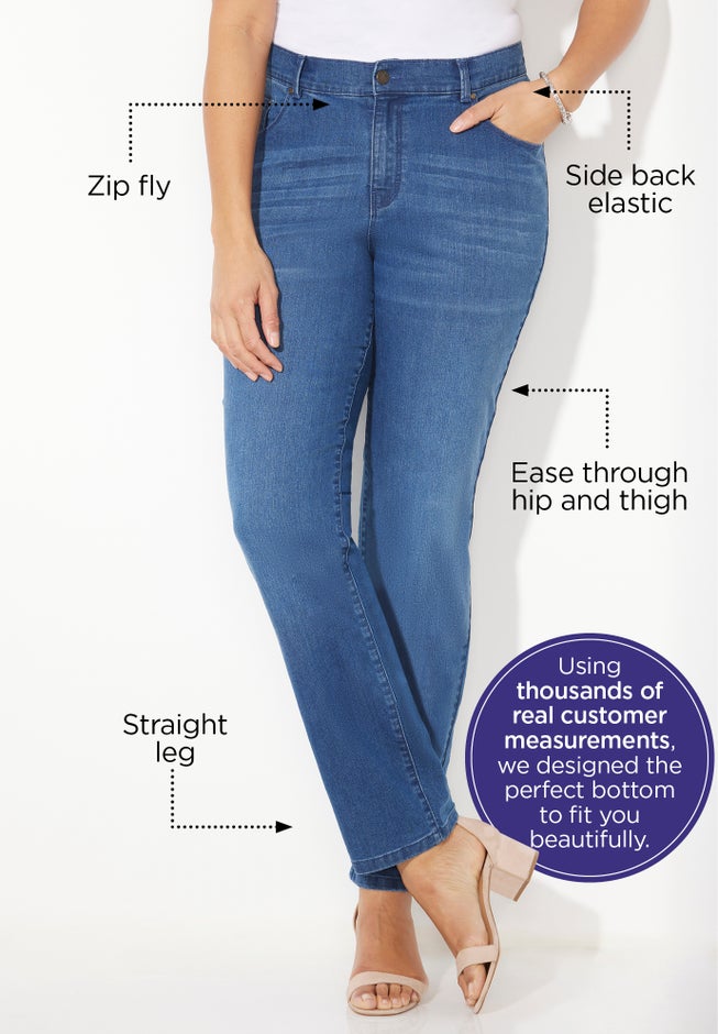 Right Fit&reg; Moderately Curvy Jean image number 3