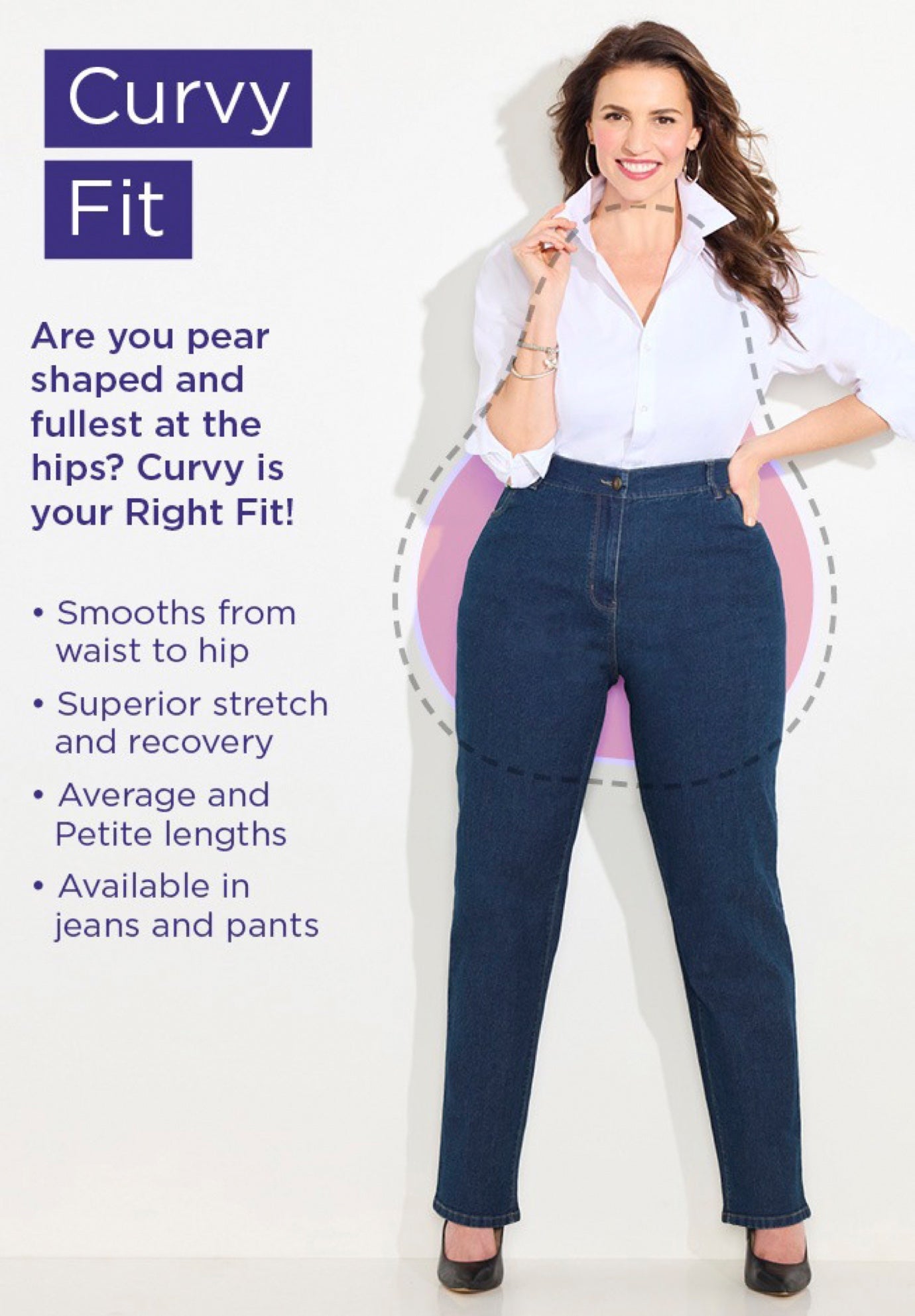 Right Fit&reg; Curvy Jean image number 2