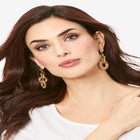 Interlocking Drop Earrings image number null
