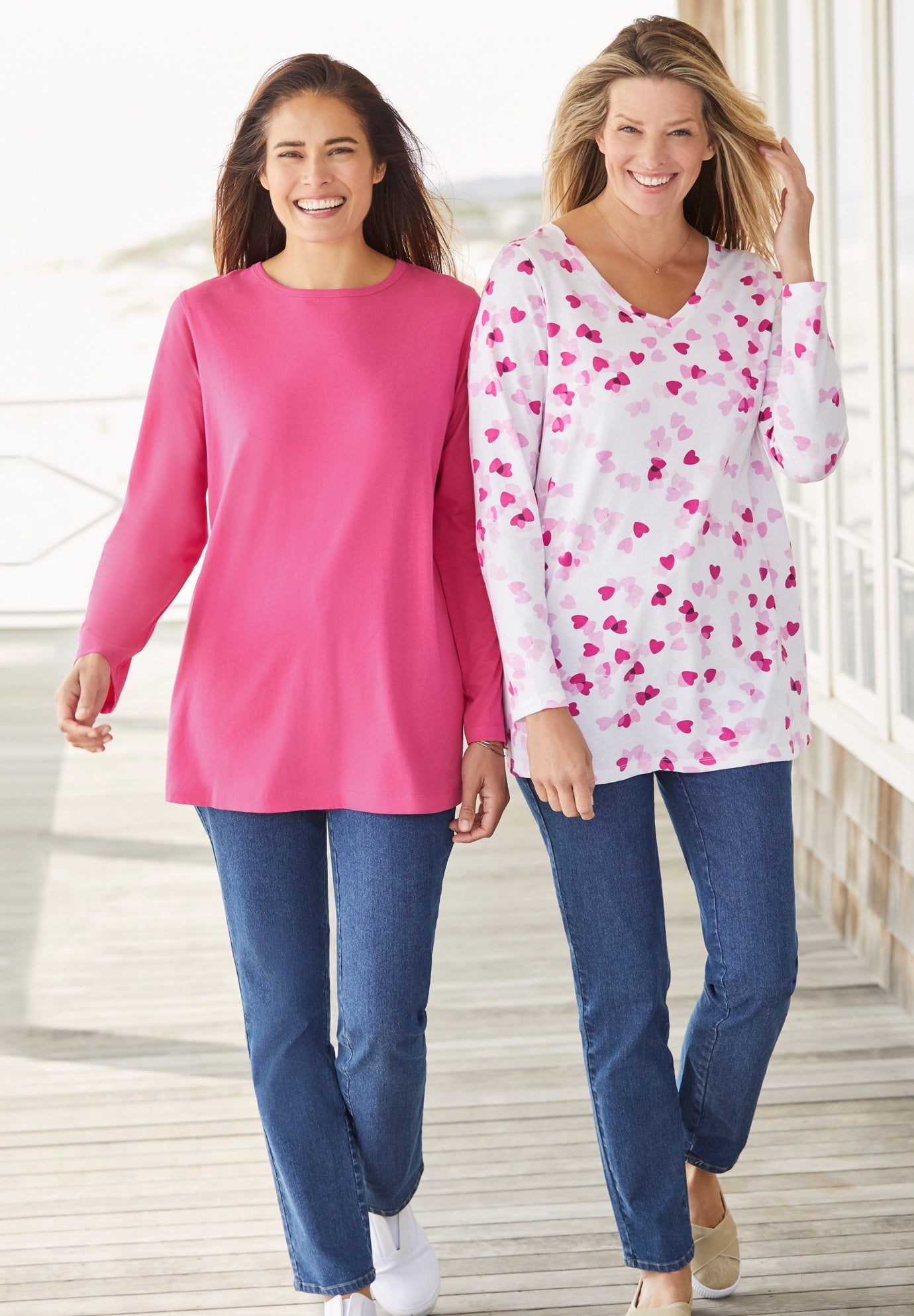 Perfect Long-Sleeve Crewneck Tee image number 6