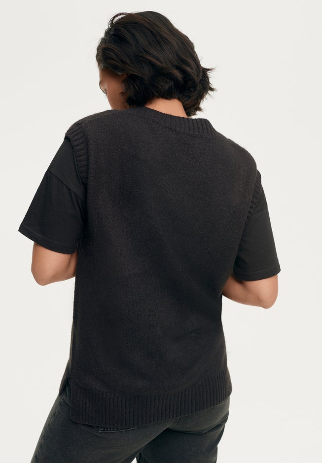 V-Neck Pullover Sweater Vest image number 1