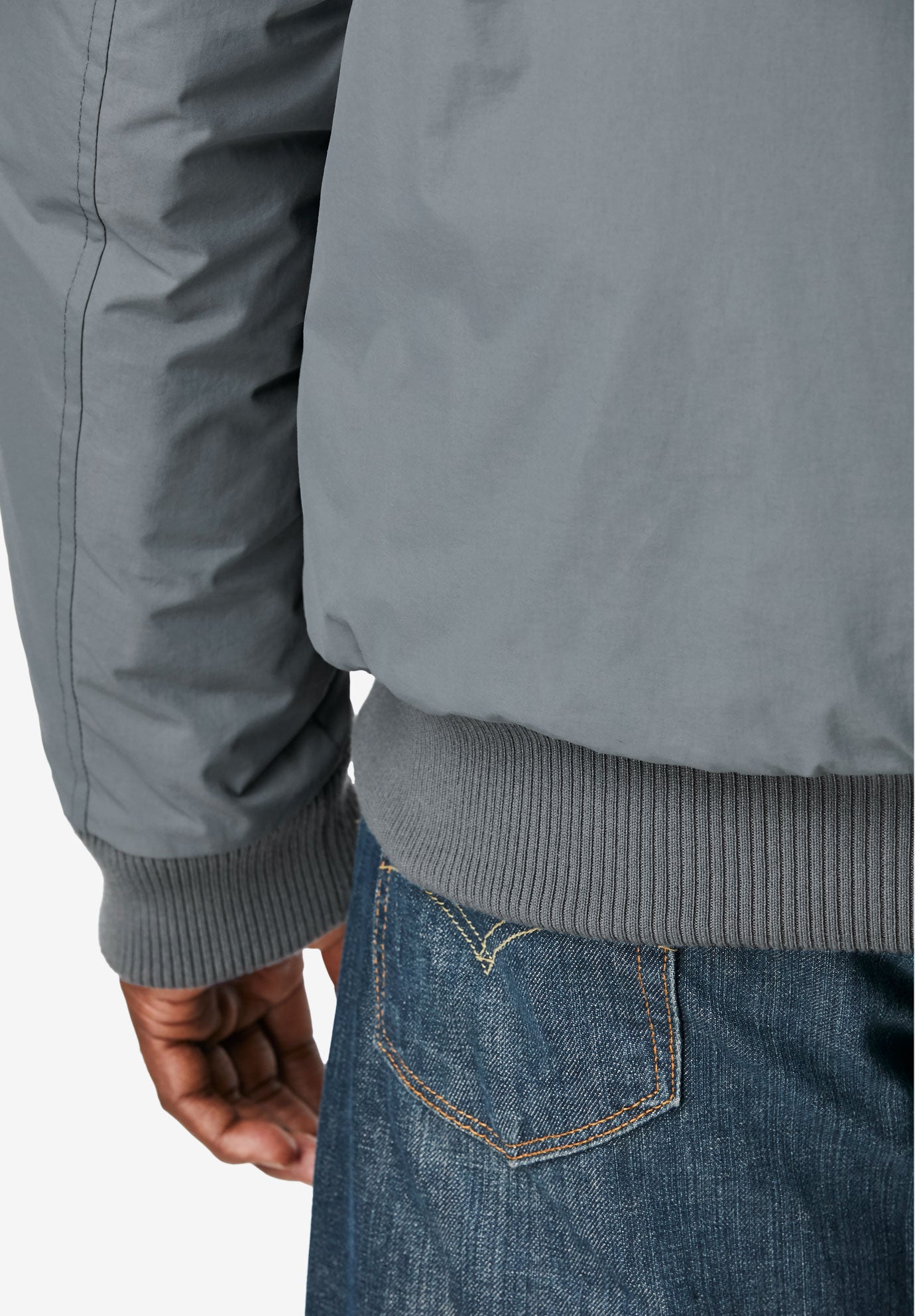 Fleece-Lined Bomber Jacket image number 3