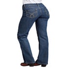 Stretch Mid-rise Bootcut Jeans image number null
