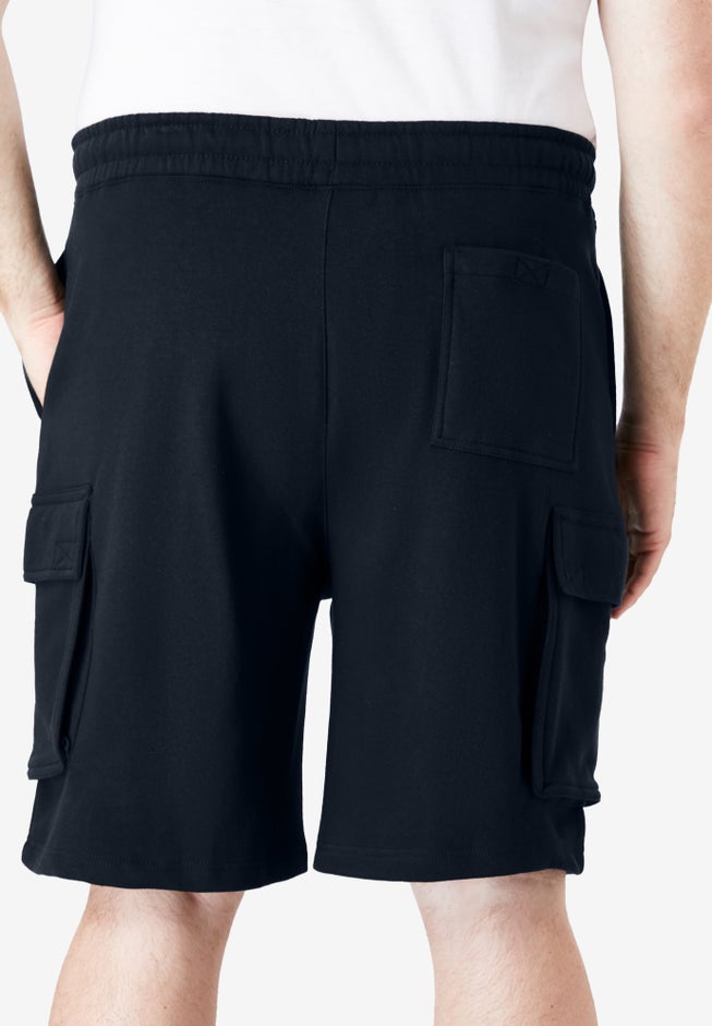 10" Fleece Cargo Shorts image number 2
