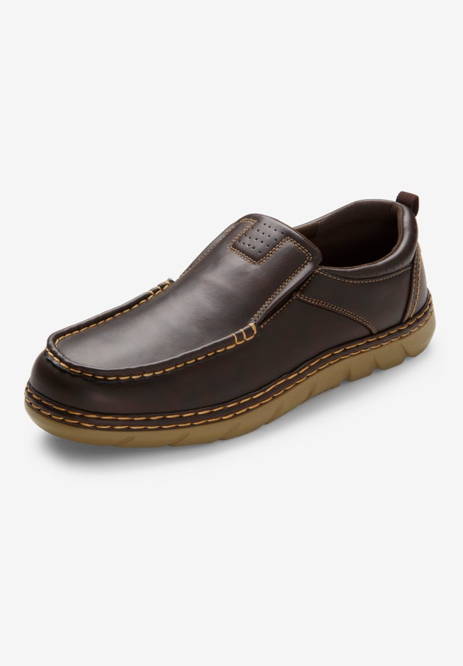  KingSize Casual Leather Slip On image number 1