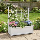 Flower Box With Trellis image number null