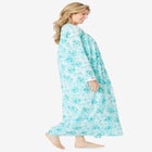 Long 2-Piece Cabbage-Rose Peignoir Set image number null