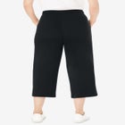 Sport-Knit Pull-On Capri Pants image number null