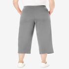 Sport-Knit Pull-On Capri Pants image number null