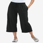 Sport-Knit Pull-On Capri Pants image number null