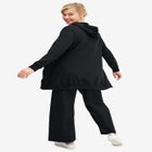 Wide Leg French Terry Sweatpant image number null