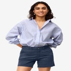 Stretch Chino Mid-rise Shorts image number null