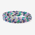 Gemstone Beaded Wrap Bracelet image number null