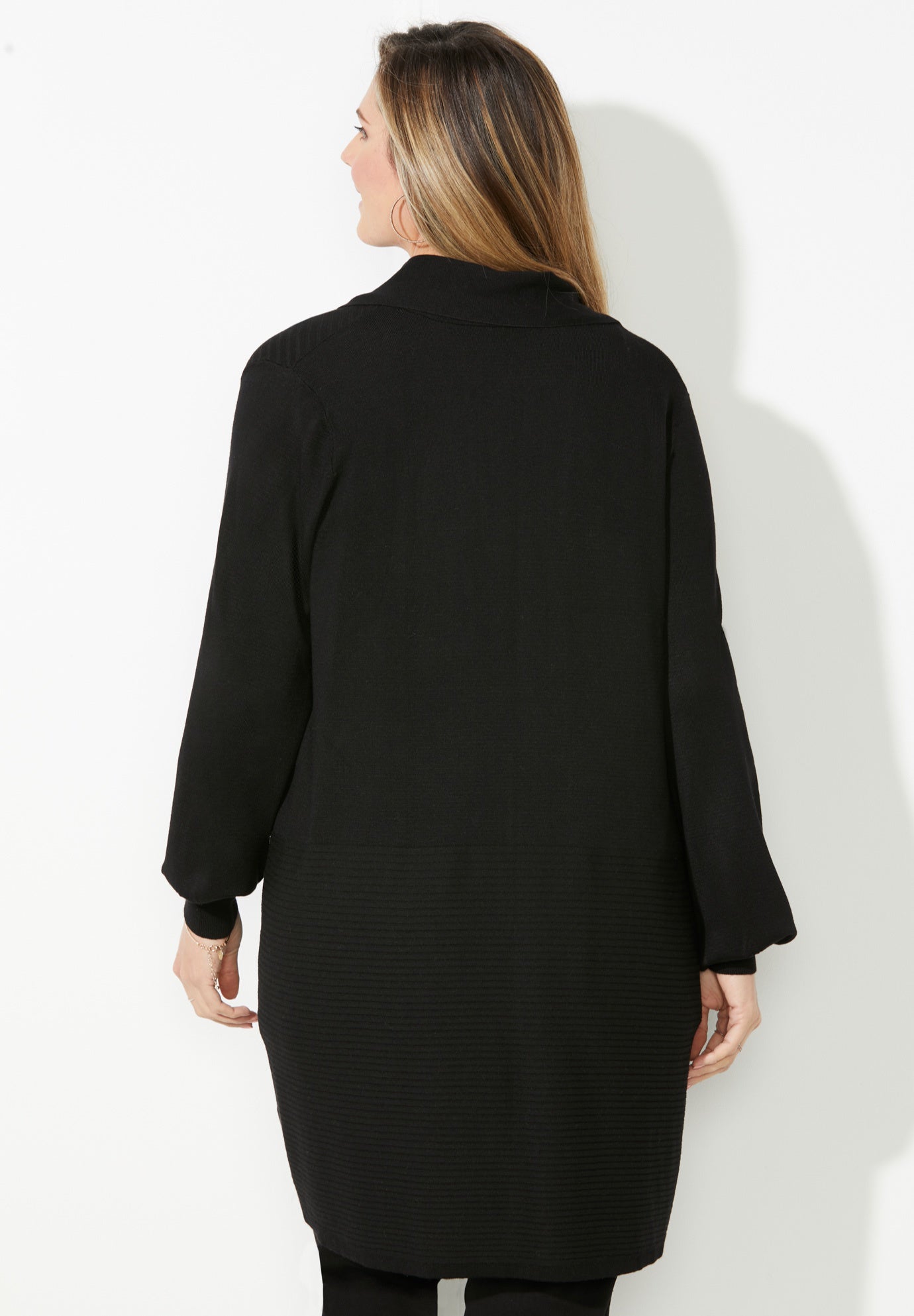 Liz&Me&reg; Draped Cardigan image number 1