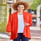 Liz&Me&reg; Draped Cardigan image number null