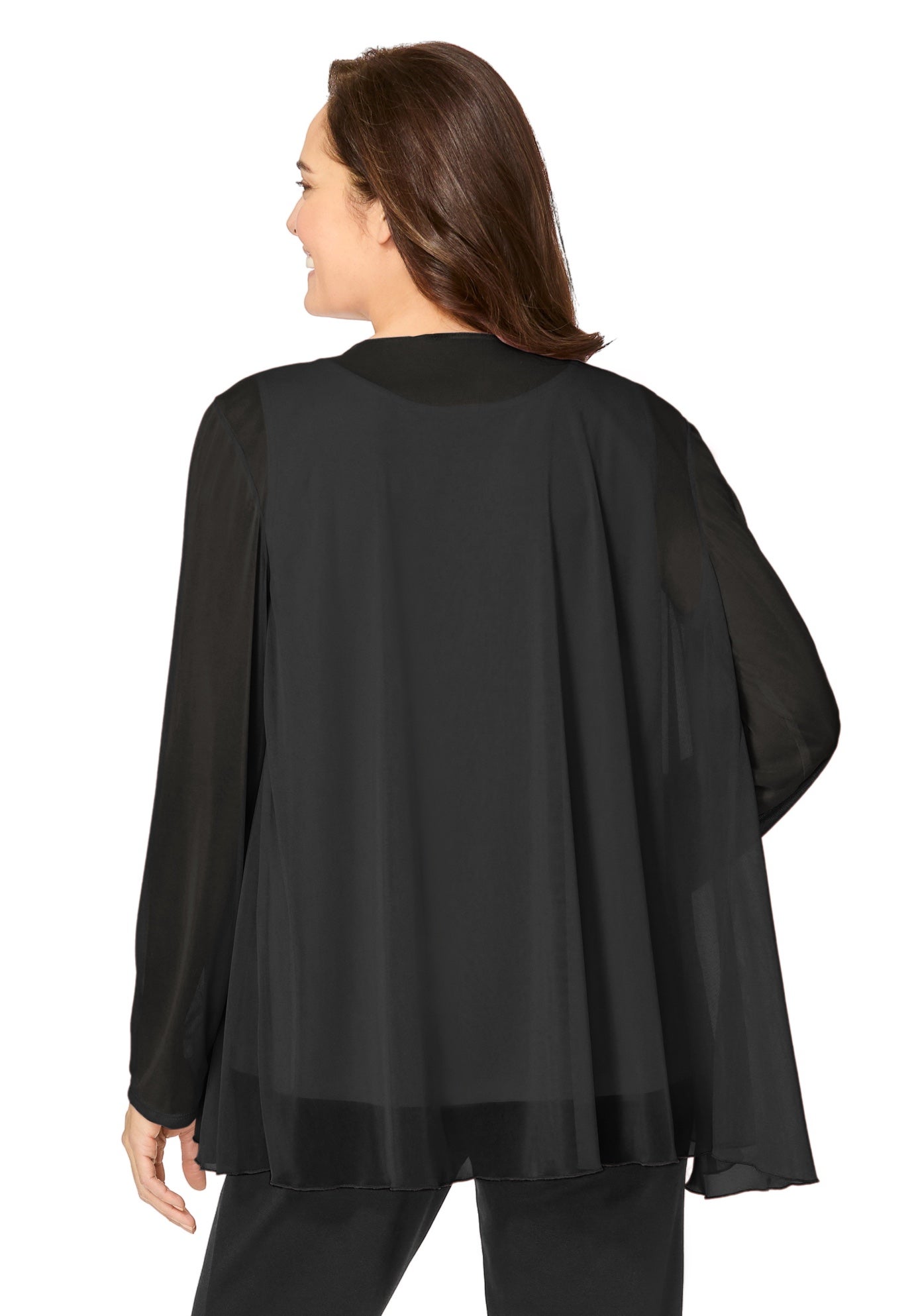 2-piece Sheer Jacket Set image number 1