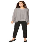 2-piece Sheer Jacket Set image number null