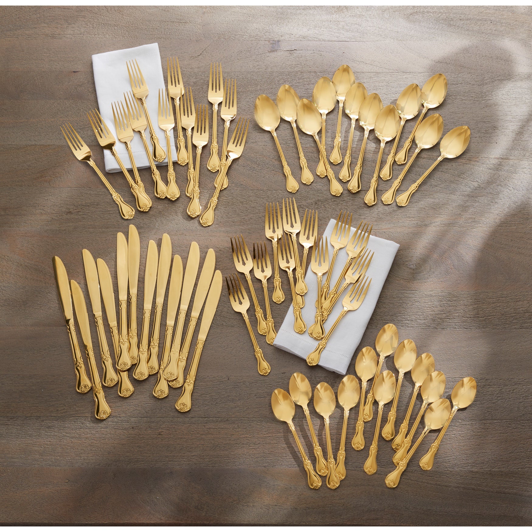 60-Pc. Flatware Set with Chest image number 1