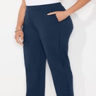Liz&Me&reg; Slim Leg Ponte Knit Pant image number null