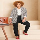 Liz&Me&reg; Slim Leg Ponte Knit Pant image number null