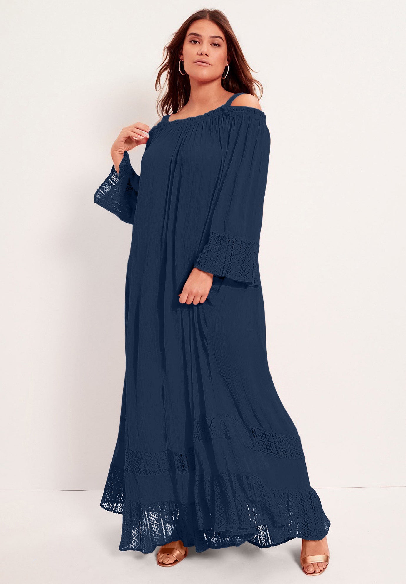 Off-The-Shoulder Maxi Dress image number 0