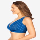 Comfort Choice&reg; Velcro Crossover Wireless Lounge Bra image number null