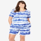 Two-Piece French Terry Sleep Set image number null