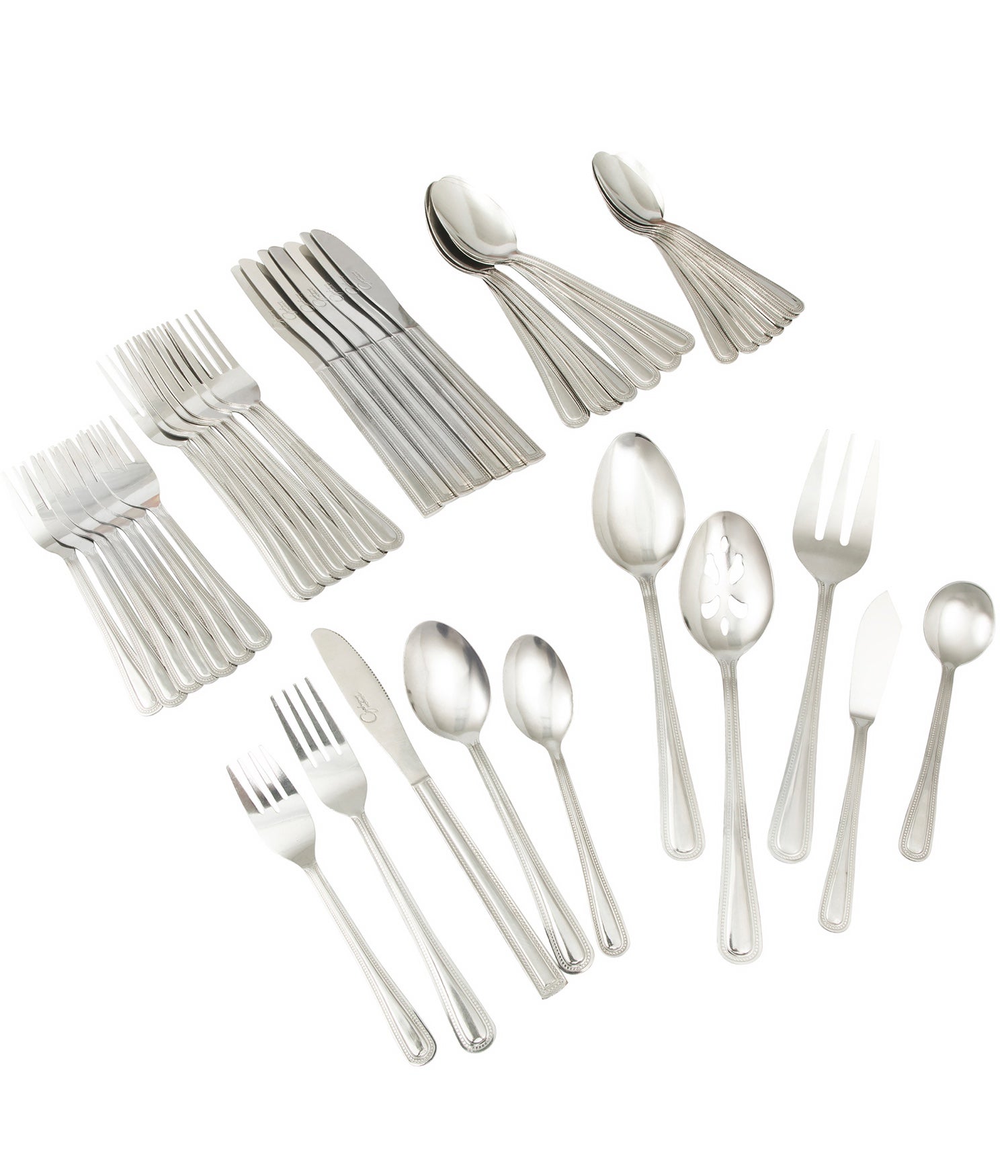 45-Piece Aston Flatware Set image number 1