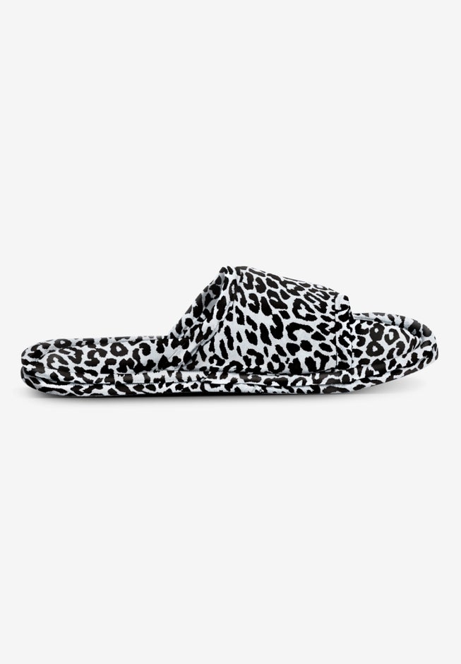 Cotton Slide Slippers image number 3