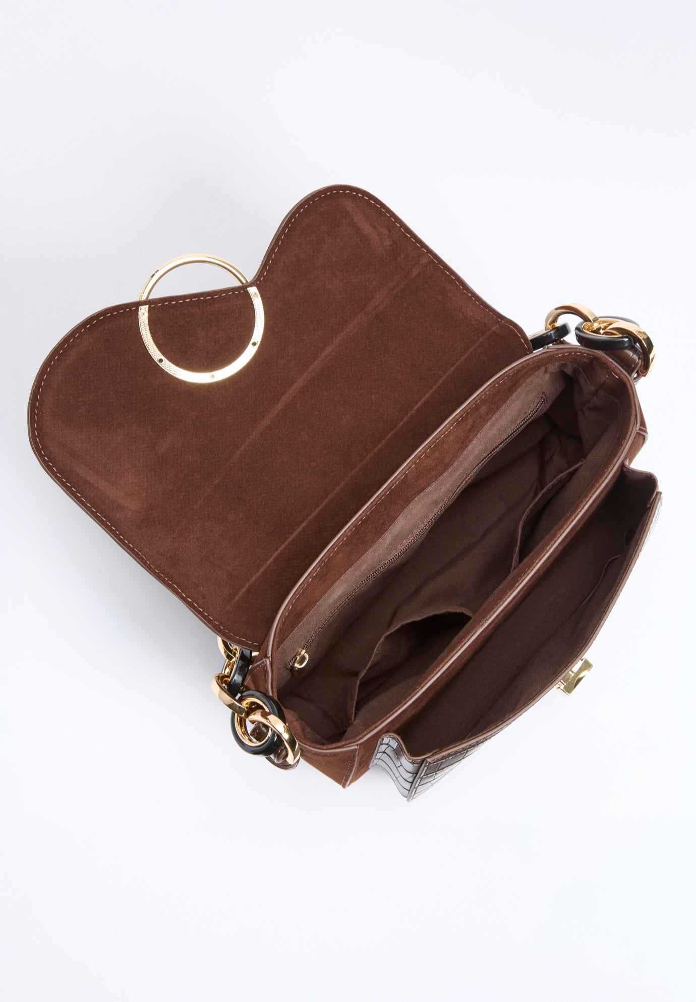 2-in-1 Faux Suede Crossbody image number 2