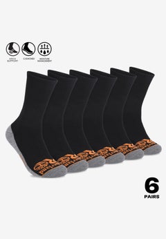 Timberland PRO&reg; Men's Crew Socks 6-Pack