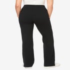 Stretch-Cotton Knit Pull-On Bootcut Leggings image number null