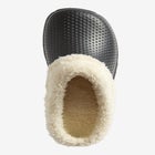 The Fur Lined Slip-On Rubber Clog Mule image number 4