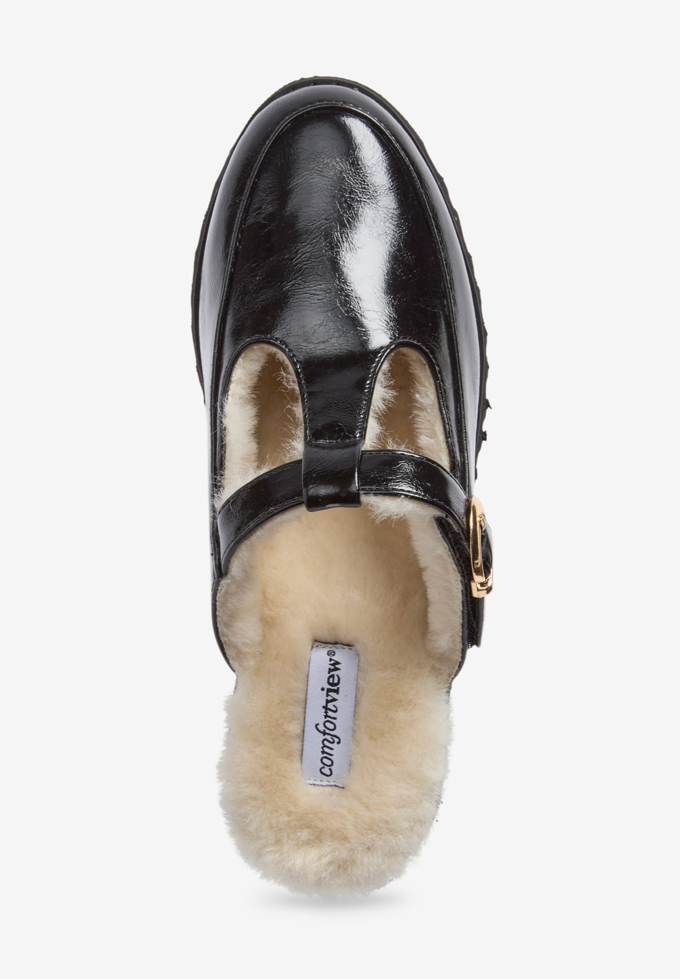 The Mabel Fur Lined Slip-On Mule image number 4