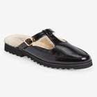 The Mabel Fur Lined Slip-On Mule image number 0