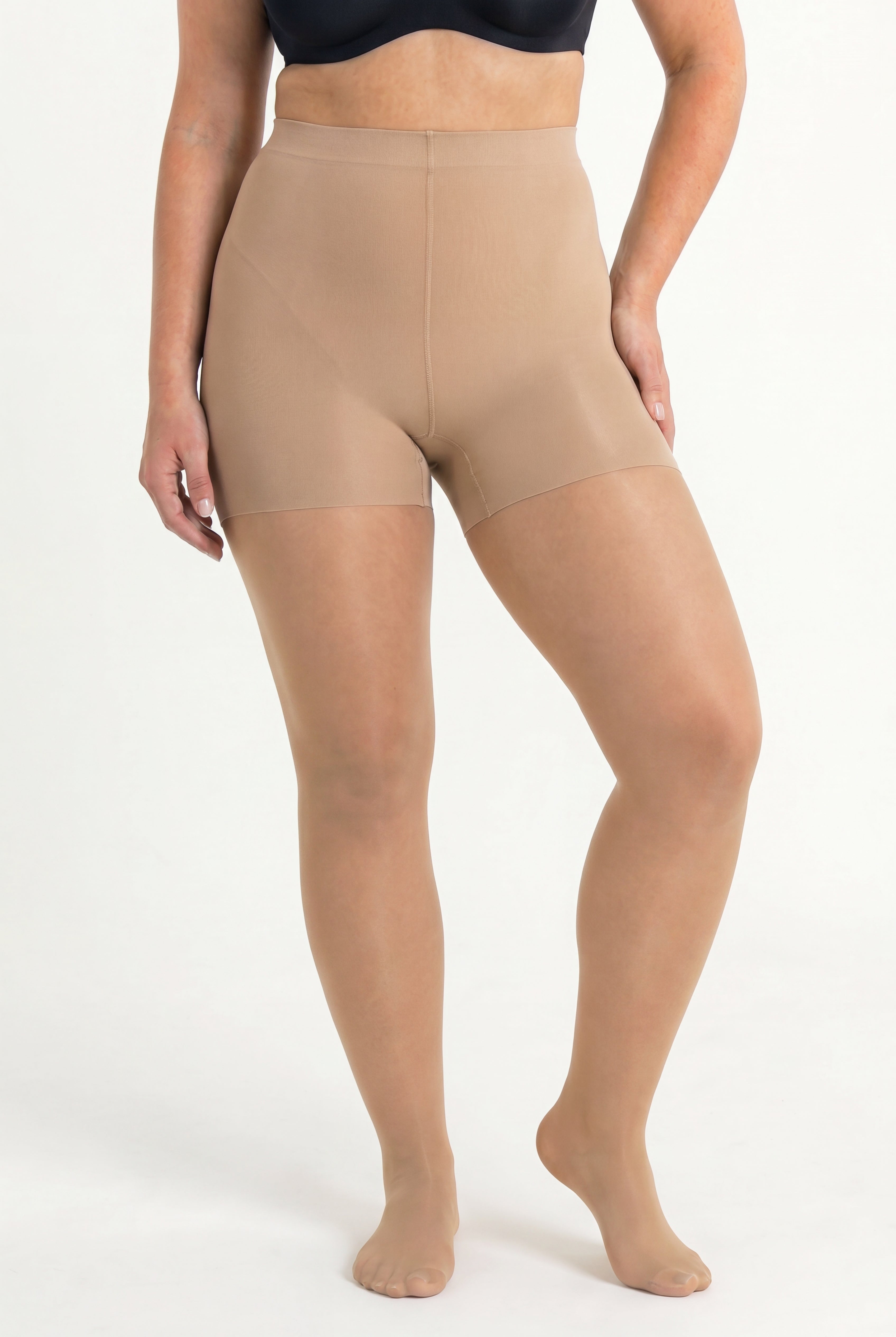 Silky Toes Control Top Ultra Soft Sheer 2-Pack Tights image number 0