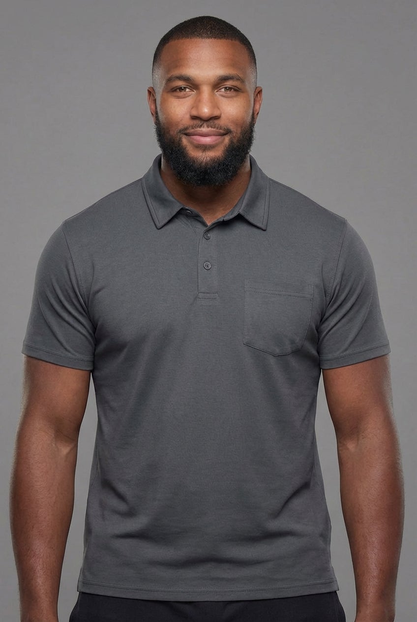 Heavyweight Jersey Polo Shirt image number 1