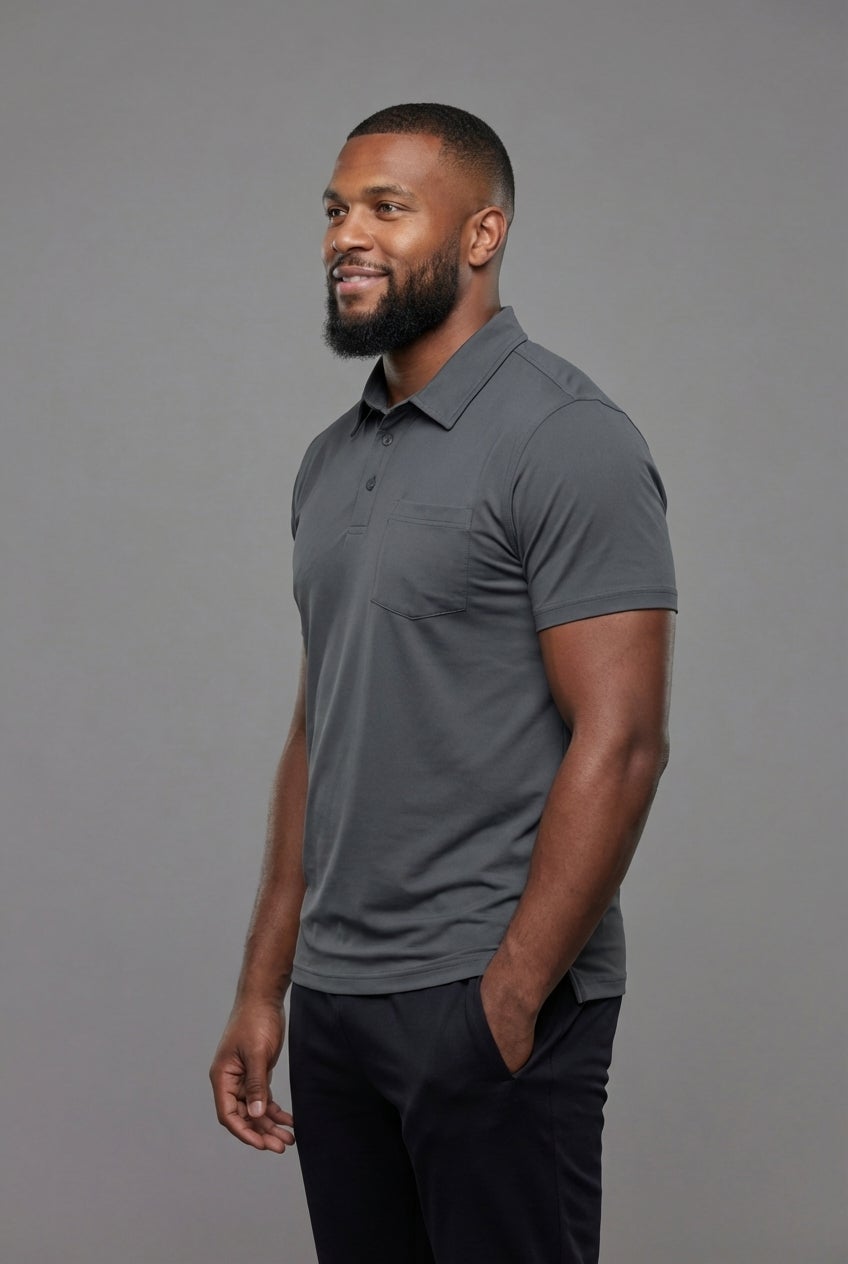 Heavyweight Jersey Polo Shirt image number 4