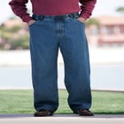 Loose Fit Comfort Waist Jeans image number null