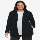 Zip-Front Microfleece Jacket image number null