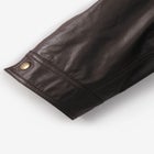 Leather Bomber Jacket image number null