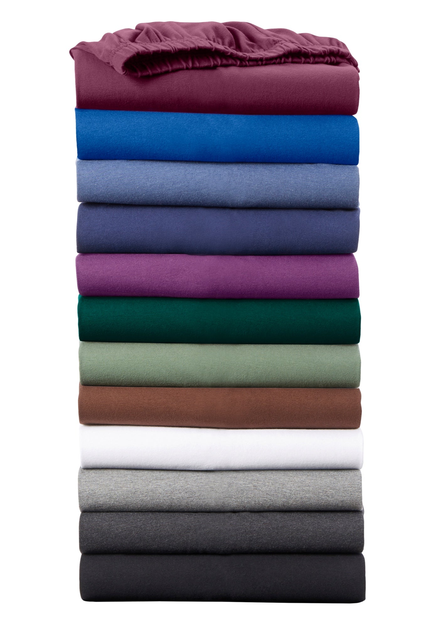 Stretch-Cotton Knit Pull-On Leggings image number 9