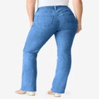 Plus Size Classic Stretch Bootcut Jean image number null