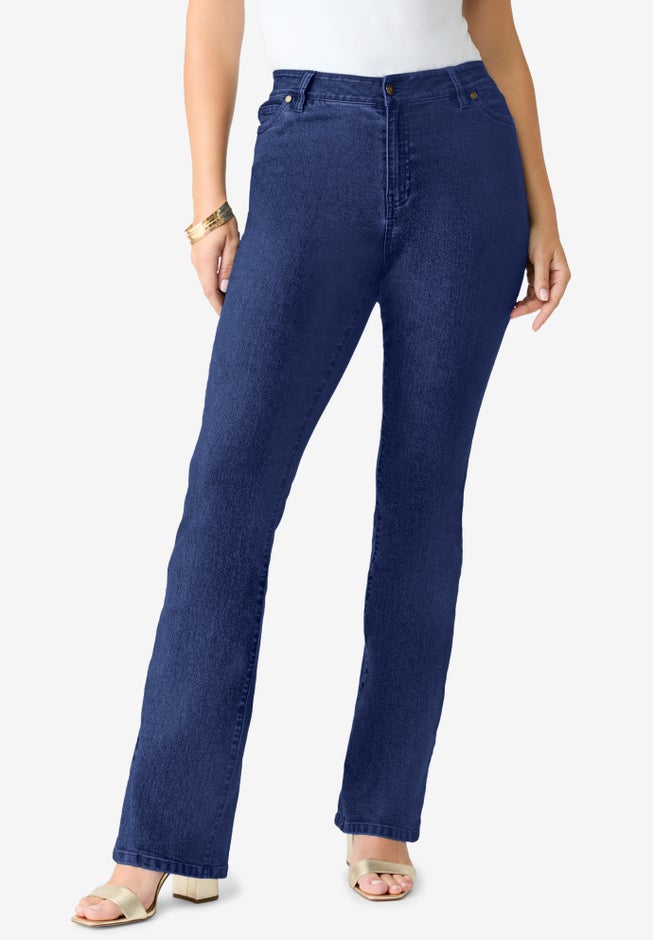 Plus Size 24/7 Stretch Bootcut Jean image number 3