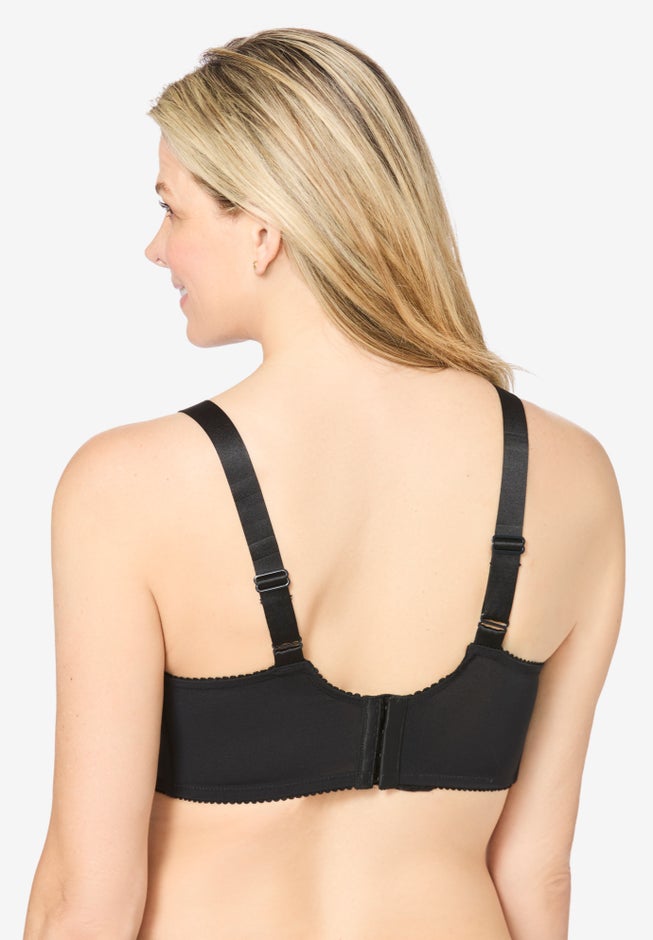 Embroidered Wireless Bra image number 1