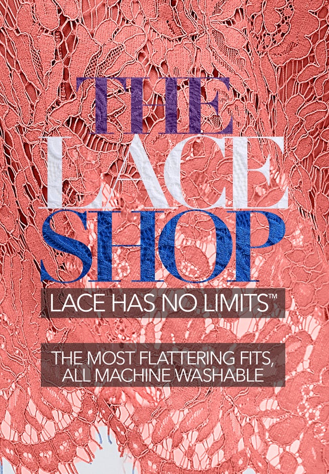 Stretch Lace Shift Dress image number 3